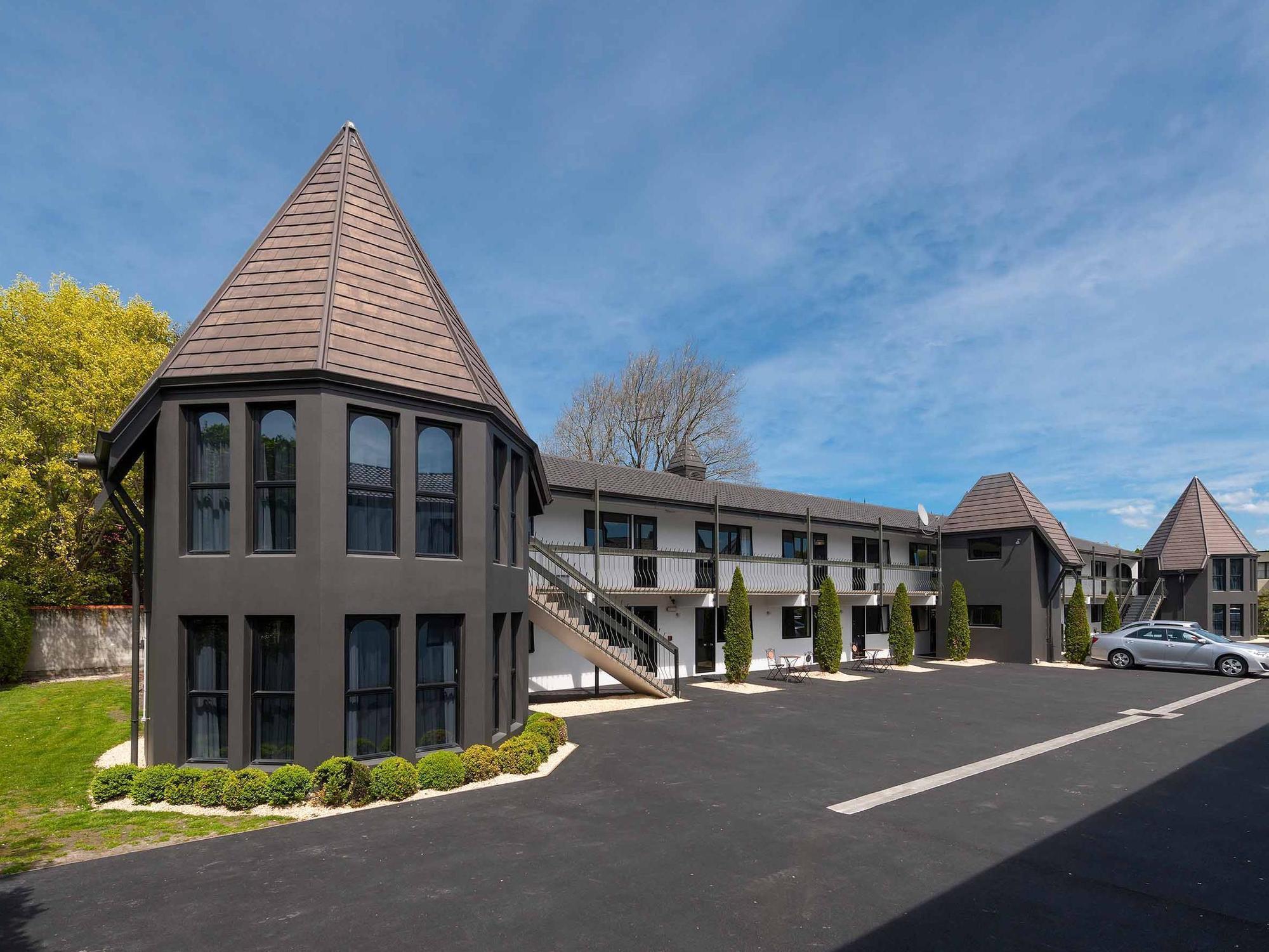 The Towers On The Park Hotel Christchurch Exterior foto